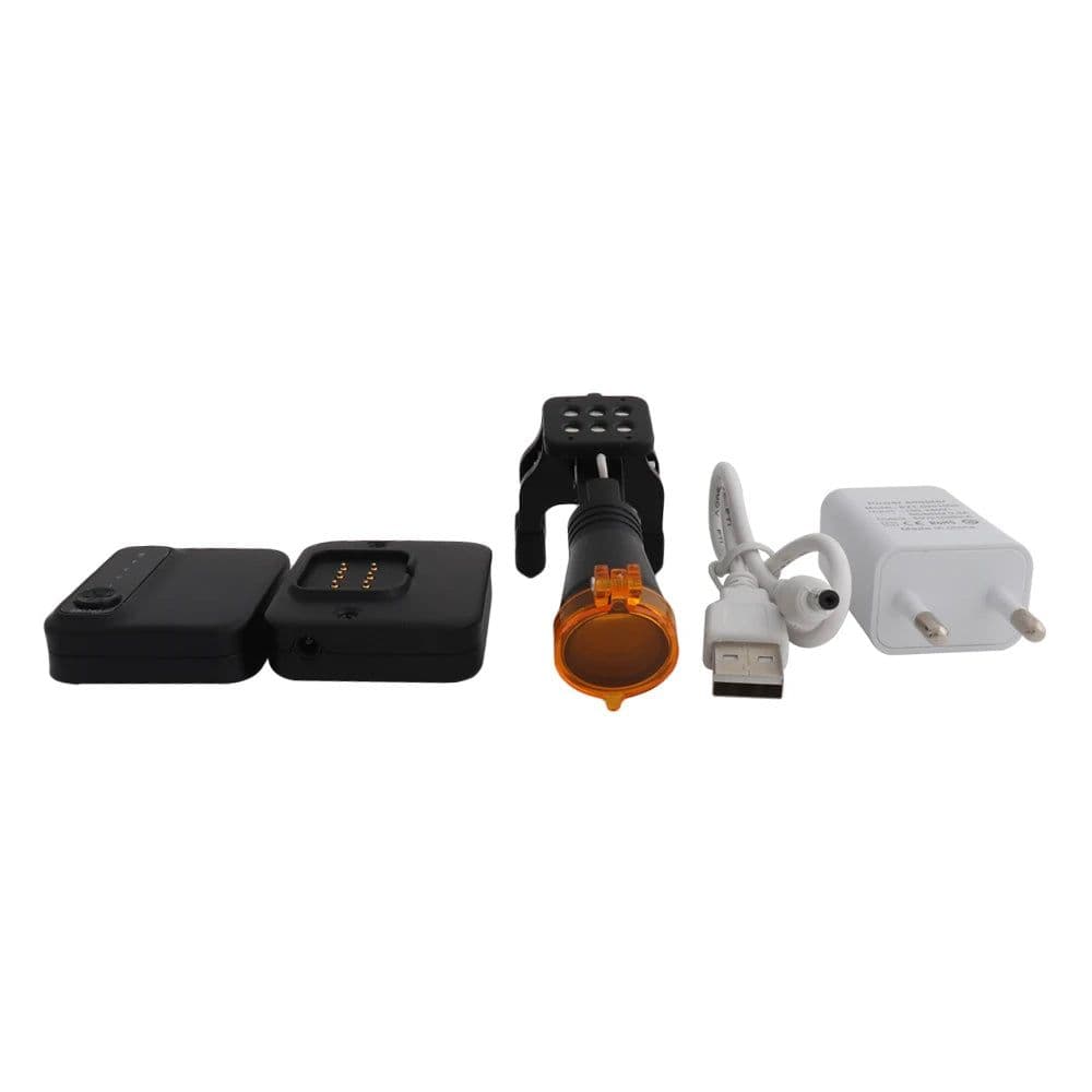 image-Dental Loupes Dental Magnifier Dental Lab Medical Loupes Magnification Binocular 2.5/3.5x Headlight Headlamp 3W/5W Seperately