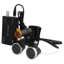 image-Dental Loupes Dental Magnifier Dental Lab Medical Loupes Magnification Binocular 2.5/3.5x Headlight Headlamp 3W/5W Seperately