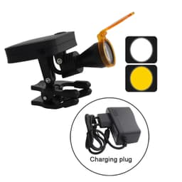 image-Dental Loupes Dental Magnifier Dental Lab Medical Loupes Magnification Binocular 2.5/3.5x Headlight Headlamp 3W/5W Seperately