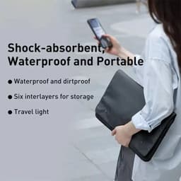 image-Laptop Bag 13 14 15 16 Inch Water Resistant PC Case Accessories For Macbook Pro Xiaomi Hp Dell Lenovo Samsung Notebook Cover