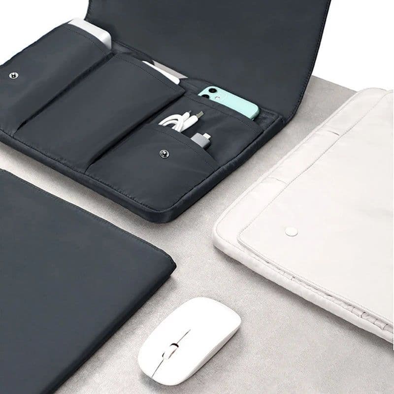 image-Laptop Bag 13 14 15 16 Inch Water Resistant PC Case Accessories For Macbook Pro Xiaomi Hp Dell Lenovo Samsung Notebook Cover