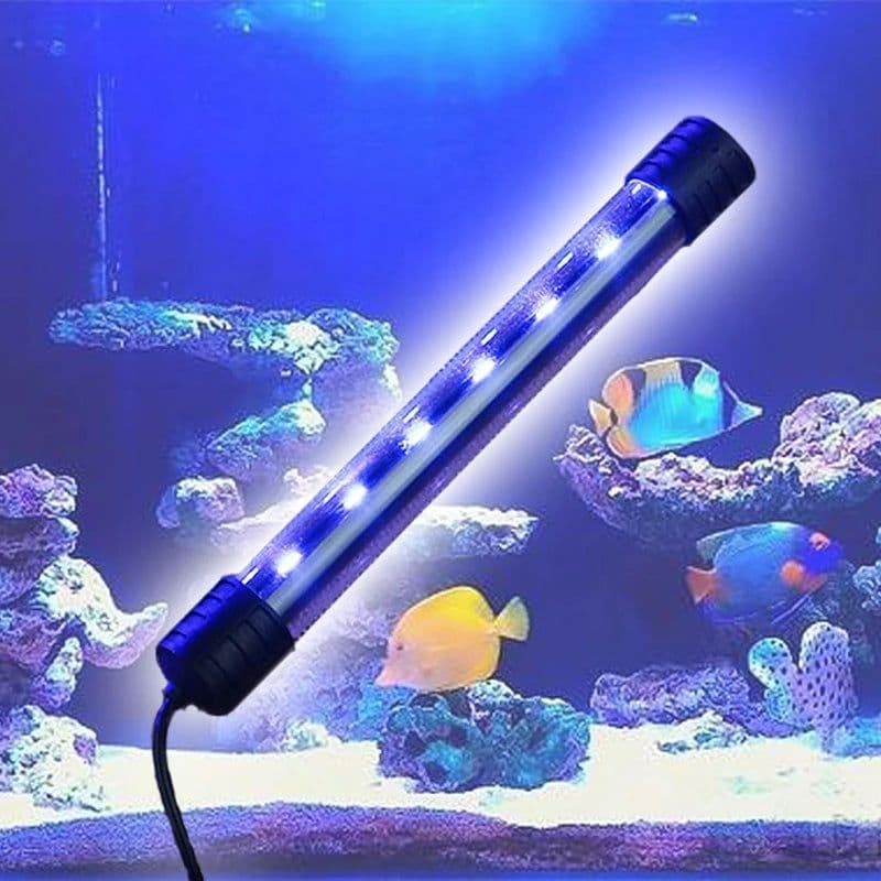 image-Y1UU LED Aquarium Light Fish for Tank Waterproof Lighting Bar with Suckers Plug & for Play Easy Operation 3.5W 6W
