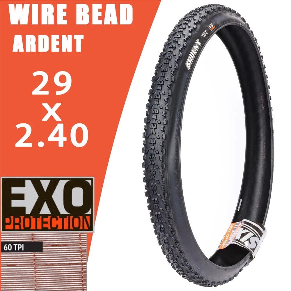 image-MAXXIS ARDENT WIRE BEAD BICYCLE TIRE OF MOUNTAIN BIKE TYRE MTB 29 27.5 2.4 2.2 Clincher