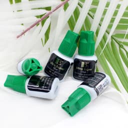 image-IBeauty Ultra Super Eyelash Extension Glue Supplies Green Cap Waterproof Adhesive Makeup Tools Strongest Fastest Eyes Open Korea