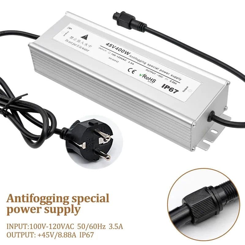 image-2/4/6/8/10/12 Head Ultrasonic Mist Maker Fogger Stainless Steel Air Humidier Garden/Rockery/Pool Fog Sprayer Generator 220V