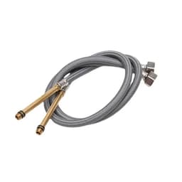 image-2Pc 304 Stainless Steel Knitting Flexible Shower Hose Extended Nozzle Extension Plumbing Pipe Pulling Tube Bathroom Accessories