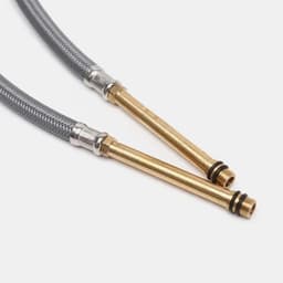 image-2Pc 304 Stainless Steel Knitting Flexible Shower Hose Extended Nozzle Extension Plumbing Pipe Pulling Tube Bathroom Accessories