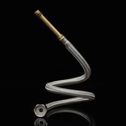 image-2Pc 304 Stainless Steel Knitting Flexible Shower Hose Extended Nozzle Extension Plumbing Pipe Pulling Tube Bathroom Accessories