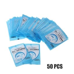 image-Disposable PE Toilet Seat Cover Mat Portable Safety Toilet Seat Pad for Travel Camping Hotel Toilet Paper Pad Bathroom Accessory