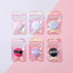 image-3/4/6Pcs Mini Finger Puff Detail Makeup Sponge Face Foundation Concealer Blending Cosmetic Accessories Makeup Tools Finger Puff