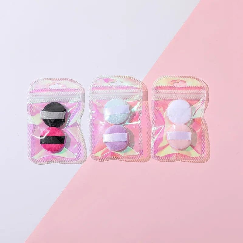 image-3/4/6Pcs Mini Finger Puff Detail Makeup Sponge Face Foundation Concealer Blending Cosmetic Accessories Makeup Tools Finger Puff