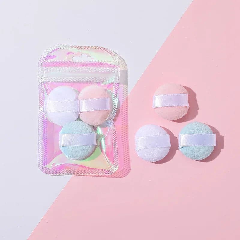 image-3/4/6Pcs Mini Finger Puff Detail Makeup Sponge Face Foundation Concealer Blending Cosmetic Accessories Makeup Tools Finger Puff
