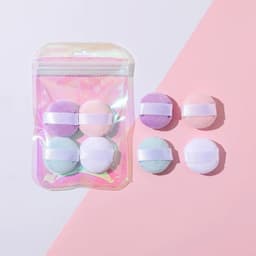 image-3/4/6Pcs Mini Finger Puff Detail Makeup Sponge Face Foundation Concealer Blending Cosmetic Accessories Makeup Tools Finger Puff