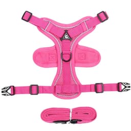 image-Dog Harness for Big Dog Vest Fashion Chest Strap Reflective and Breathable Cat Walking Rope Dog Rope Cat Harness