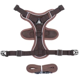 image-Dog Harness for Big Dog Vest Fashion Chest Strap Reflective and Breathable Cat Walking Rope Dog Rope Cat Harness