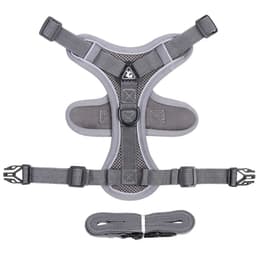 image-Dog Harness for Big Dog Vest Fashion Chest Strap Reflective and Breathable Cat Walking Rope Dog Rope Cat Harness