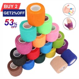 image-COYOCO Colorful Sport Self Adhesive Elastic Bandage Wrap Tape 4.8m Elastoplast For Knee Support Pads Finger Ankle Palm Shoulder