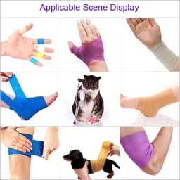 image-COYOCO Colorful Sport Self Adhesive Elastic Bandage Wrap Tape 4.8m Elastoplast For Knee Support Pads Finger Ankle Palm Shoulder