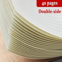 image-200 Pages B5 Five Line Spectrum Staves Exercise Book Staff Music Sheet Notebook Piano Keyboard Accessories 5 books