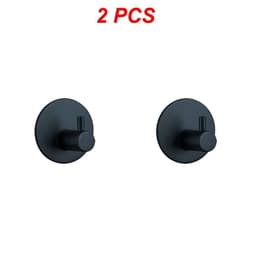 image-5-1PCS Stainless Steel Hook Self Adhesive Clothes Bags Key Rack Kitchen Towel Hanger Hanging Door Hook Bathroom Accessories