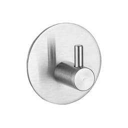 image-5-1PCS Stainless Steel Hook Self Adhesive Clothes Bags Key Rack Kitchen Towel Hanger Hanging Door Hook Bathroom Accessories