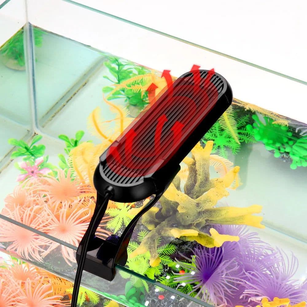 image-USB Aquarium Lamp 6W Clip-on Fish Tank Light For Small Fish Tank