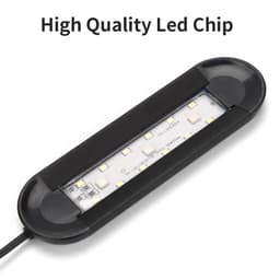image-USB Aquarium Lamp 6W Clip-on Fish Tank Light For Small Fish Tank