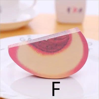 image-1 Lot Sticky notes DIY fruit vegetables Memo pads kawaii 160 Pages Sticker Post Bookmark Point It Marker Memo Sticker Paper