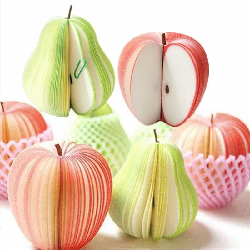 image-1 Lot Sticky notes DIY fruit vegetables Memo pads kawaii 160 Pages Sticker Post Bookmark Point It Marker Memo Sticker Paper