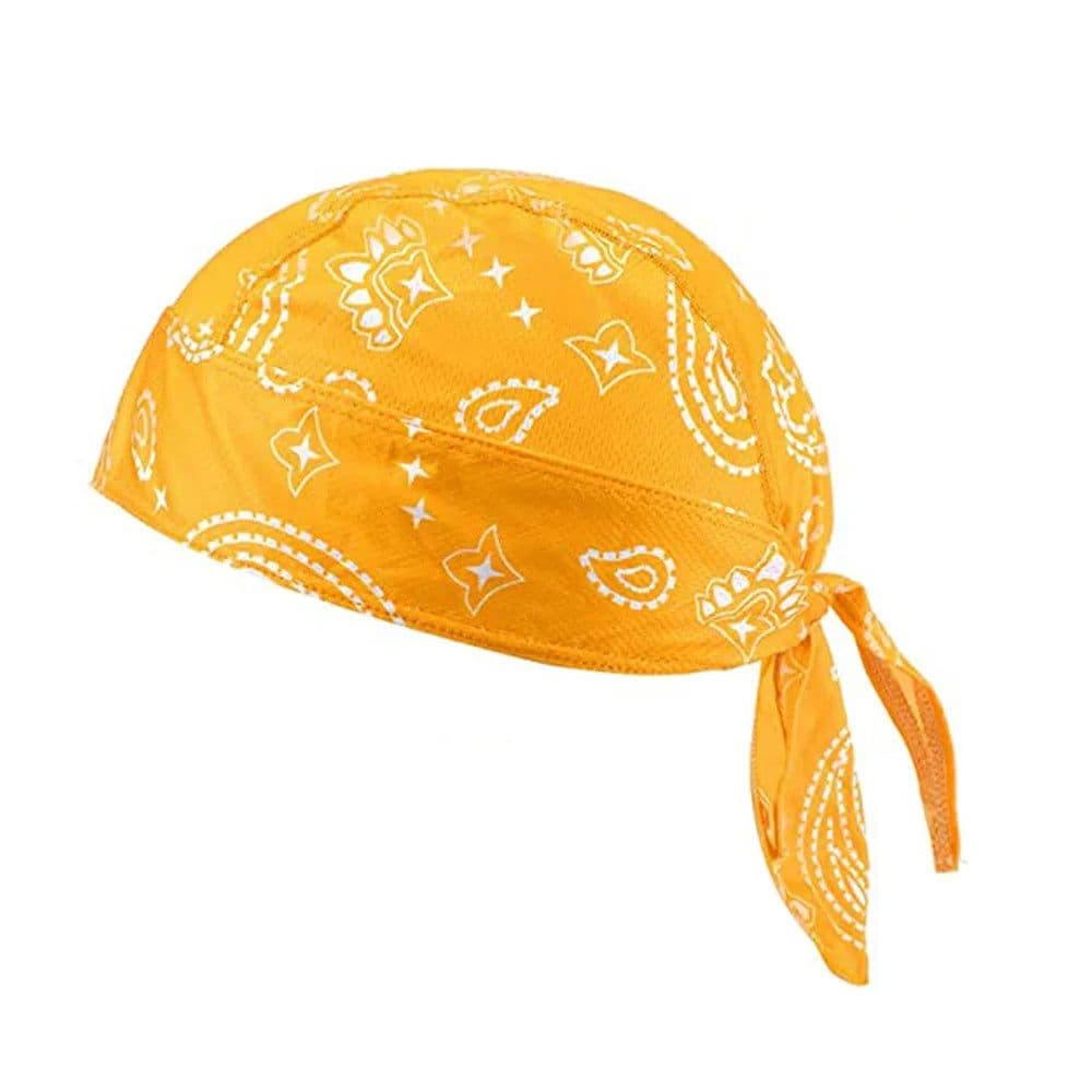 image-Men's Bandana Summer Cycling Bandana Bicycle Hat Head Wrap Anti Sweat UV Sport Headband Breathable for Men Women Sports Cap
