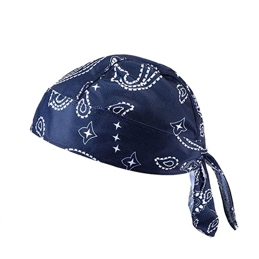 image-Men's Bandana Summer Cycling Bandana Bicycle Hat Head Wrap Anti Sweat UV Sport Headband Breathable for Men Women Sports Cap
