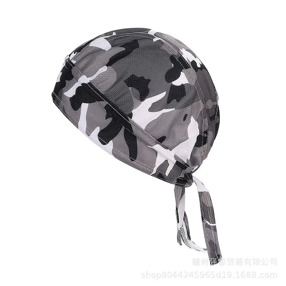 image-Men's Bandana Summer Cycling Bandana Bicycle Hat Head Wrap Anti Sweat UV Sport Headband Breathable for Men Women Sports Cap