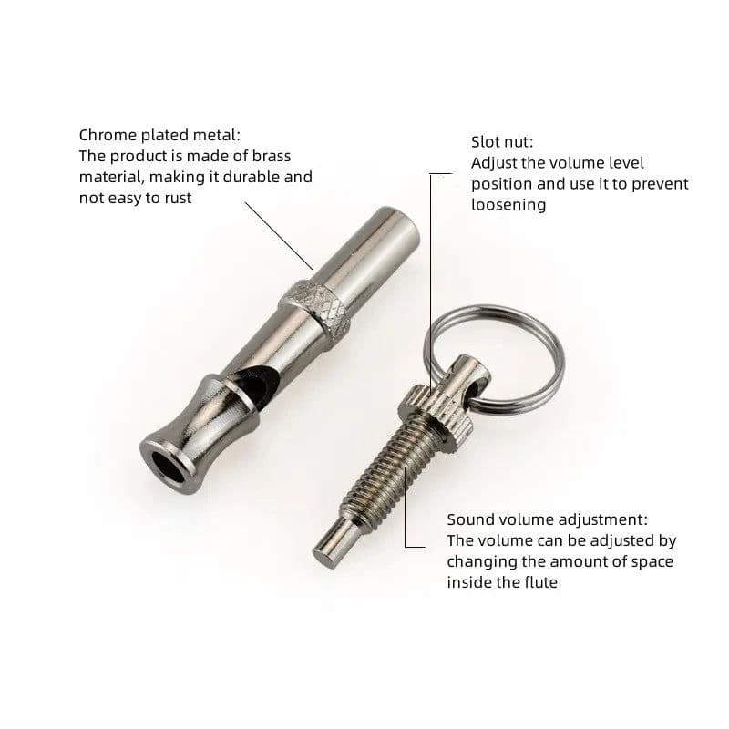 image-Dog Whistle To Stop Barking Bark Control For Dogs Training Deterrent Whistle Adjustable Whistle Sound Dog Trainings Supplies
