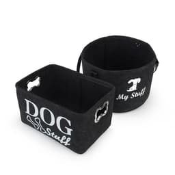 image-Clothes Toy Storage Dog Basket Pet Bin Accessories Box Container Stuff Sundries organize Baskets Case Home Tool