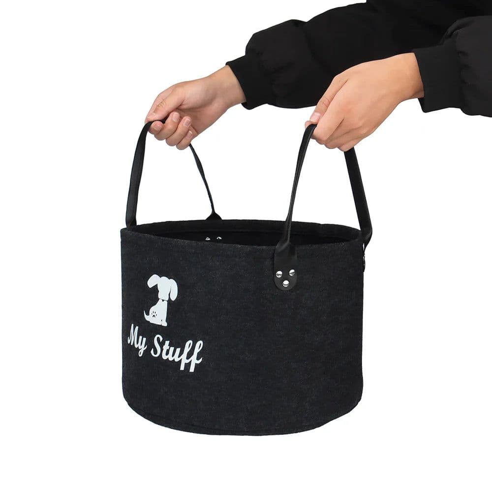 image-Clothes Toy Storage Dog Basket Pet Bin Accessories Box Container Stuff Sundries organize Baskets Case Home Tool