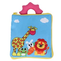 image-Kids Cloth Books Animal Zipper Cloth Book Newborn Baby Toys Learning Educational Cute Infant Baby Fabric Book Kids Gifts