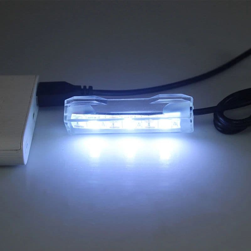 image-Fish Tank Light Plastic Small Aquarium Plants Light USB LED Desktop Fish Tank Lamp Aquarium Landscape Decorative Lamp 5Colors
