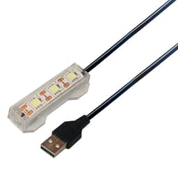 image-Fish Tank Light Plastic Small Aquarium Plants Light USB LED Desktop Fish Tank Lamp Aquarium Landscape Decorative Lamp 5Colors