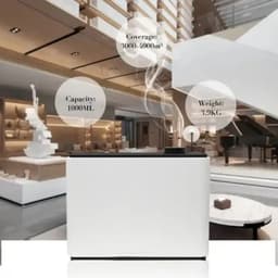 image-1000ML Fragrance Diffuser WIFI Bluetooth Smart Scent Air Machine For Home Hotel Spa HVAC Aroma Diffuser Cover Up to 4000m³ Black