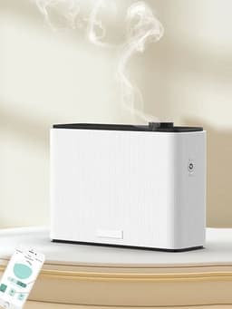 image-1000ML Fragrance Diffuser WIFI Bluetooth Smart Scent Air Machine For Home Hotel Spa HVAC Aroma Diffuser Cover Up to 4000m³ Black