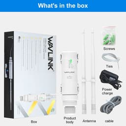 image-Wavlink High Power 300Mbps Wireless Wifi Repeater Outdoor 2.4G Wireless Wifi Router /Long Range Extender POE High Gain Antennas