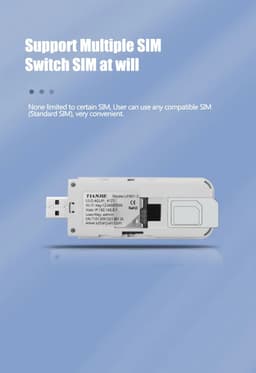 image-TIANJIE 3G 4G Universal WiFi Router LTE FDD GSM Mobile Portable Mini Wireless USB Modem Dongle with SIM Card Slot WI-FI Sticker