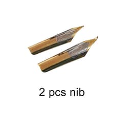 image-Fountain Pen Wholesale Holy Glyph Bend Relief Calligraphy Art Pen Calligraphy Pen The Gifts Were Two Nib Extra Two Pen Tips