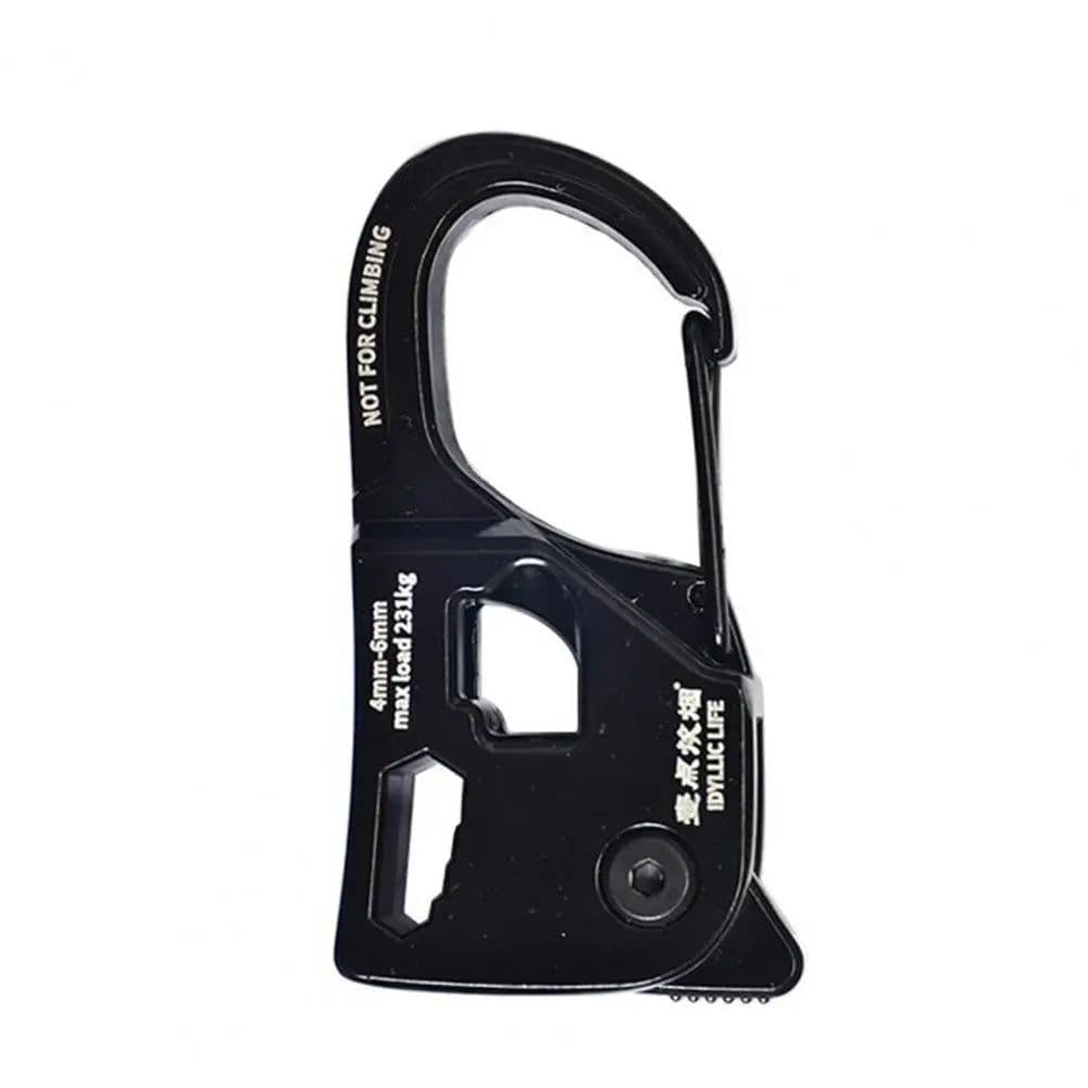 image-Camping Accessories Durable Aluminum Alloy Tent Rope Tensioner for Lightweight Portable Camping Gear Strong for Outdoor