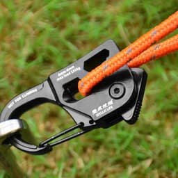 image-Camping Accessories Durable Aluminum Alloy Tent Rope Tensioner for Lightweight Portable Camping Gear Strong for Outdoor
