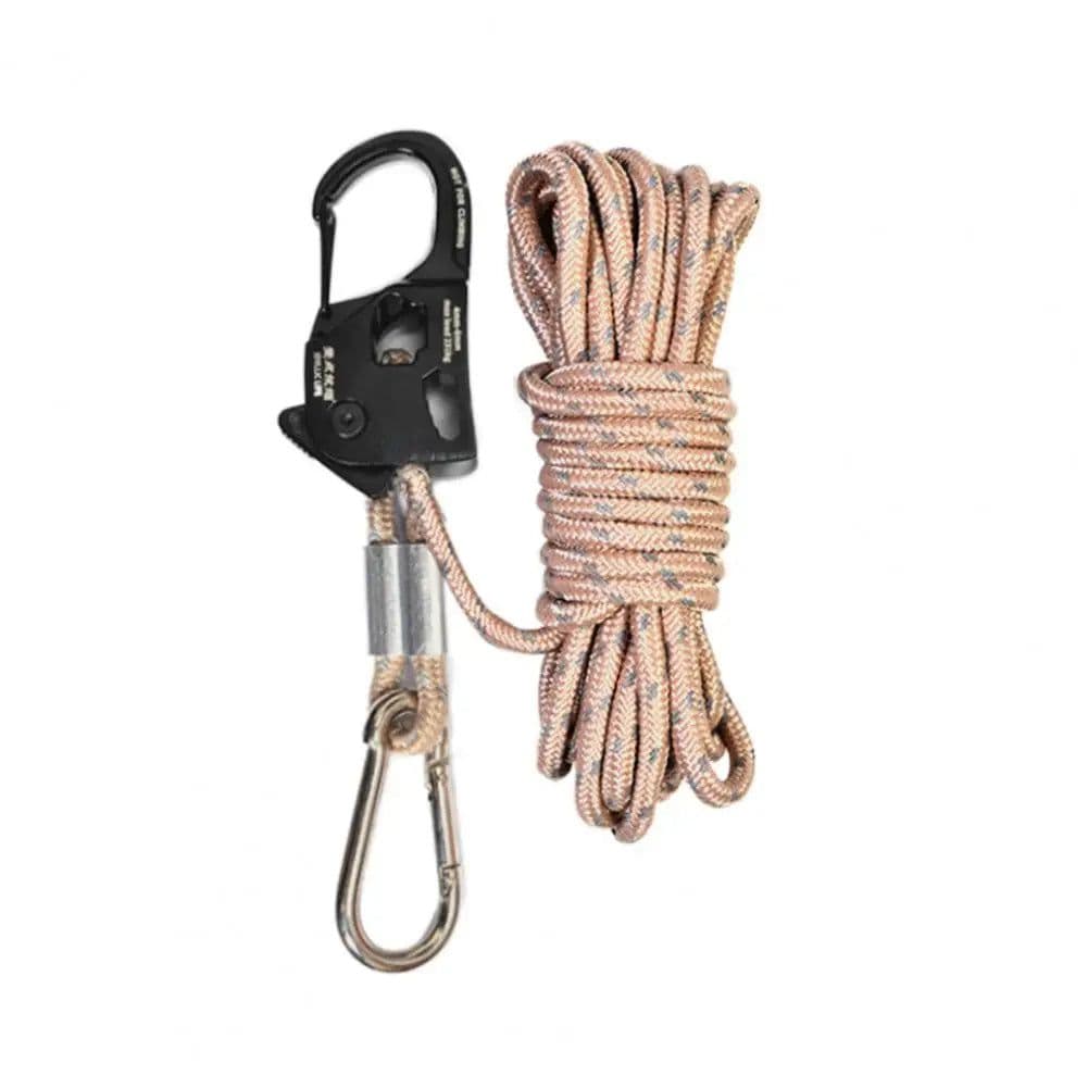 image-Camping Accessories Durable Aluminum Alloy Tent Rope Tensioner for Lightweight Portable Camping Gear Strong for Outdoor