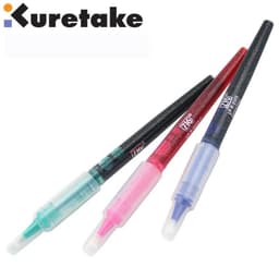 image-ZIG Cocoiro Lettering Pens Kuretake LP-R-030S Extra Fine Letter Calligraphy Pen Ink Refill Cartridge 12 Colors Japan