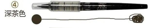 image-ZIG Cocoiro Lettering Pens Kuretake LP-R-030S Extra Fine Letter Calligraphy Pen Ink Refill Cartridge 12 Colors Japan
