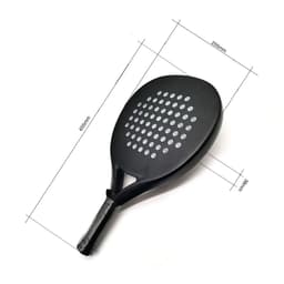 image-Powerti Tennis Padel Racket Accessories Carbon EVA Fiber Tennis Racket Best Partner Beach Pedal Racquet