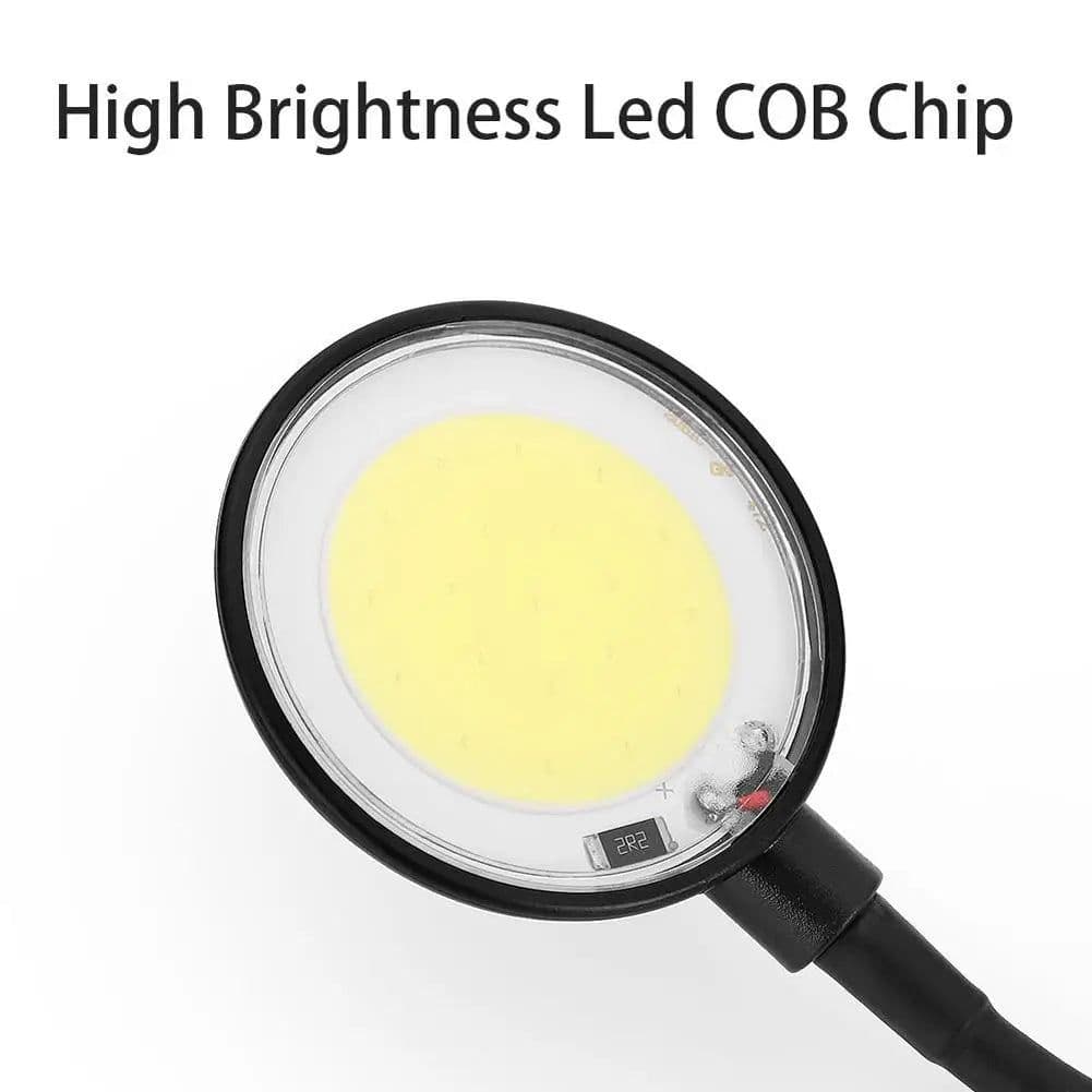 image-Aquarium Mini Light LED Fish Tank Clip Lamp Usb Lighting Cob High Brightness Round Water Grass Lights